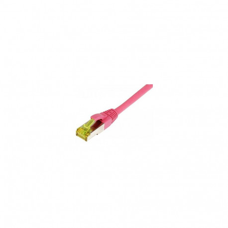 "Synergy21 Patchkabel RJ45, CAT6A 500Mhz, 0,25m, magenta, S-STP(S/FTP), TPE/LSZH(Ultraflex), AWG26, 