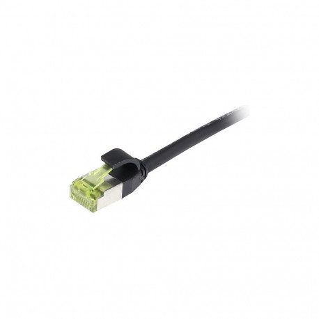 "Synergy21 Patchkabel RJ45, CAT6A 500Mhz, 7,5m, schwarz, S-STP(S/FTP), slimline rund d=4,5mm, TPE/LS