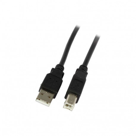 "Synergy21 Kabel USB, A(St) => B(St), 3,0m, USB2.0, Schwarz, Premium, ,"