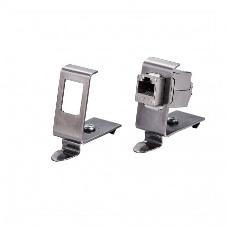 "ROLINE Hutschienen-Adapter unbestckt, fr 1 Keystone"