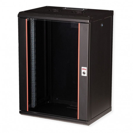 "ROLINE 19-Zoll Wandgehuse Pro 16 HE, 600x450 BxT schwarz"