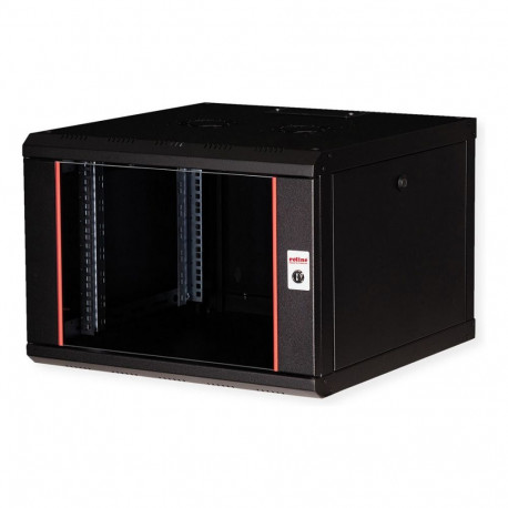 "ROLINE 19-Zoll Wandgehuse Pro 7 HE, 600x600 BxT schwarz"