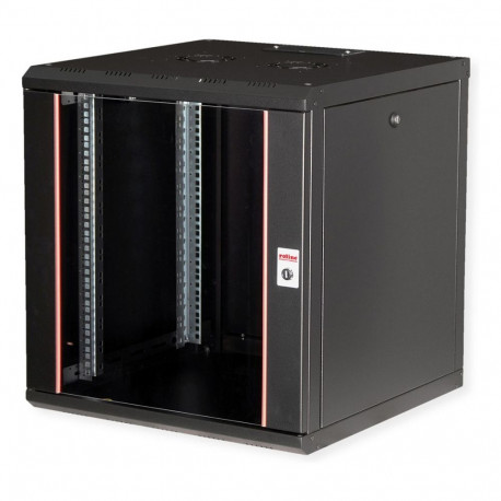 "ROLINE 19-Zoll Wandgehuse Pro 12 HE, 600x600 BxT schwarz"