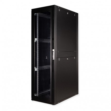 Roline 19-tolline serverikapp Pro 42 HE, 600x1000 must pleksiklaas