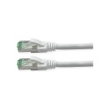 "ROLINE RM Patchkabel Cat.6A S/FTP (PiMF), wei, 1 m"