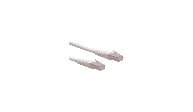 ROLINE Kat.6 Class E S/FTP PiMF valge patchkaabel, 7m