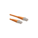 "ROLINE Patchkabel Kat.6 Class E S/FTP PiMF orange 5m"