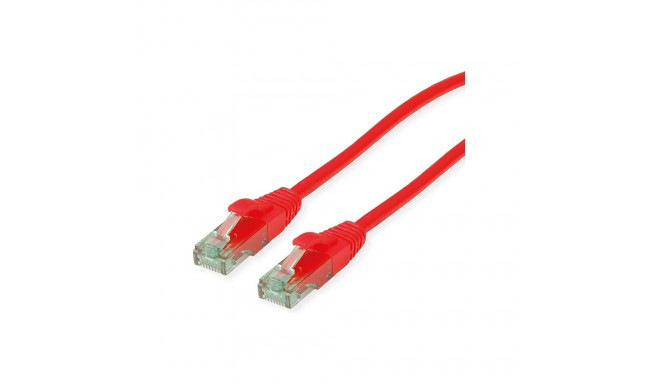 "ROLINE RM Patchkabel Cat.6A UTP, rot, 2 m"