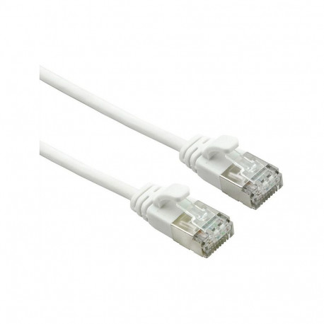 "ROLINE U/FTP DataCenter Kabel Cat.7, LSOH, mit RJ45 Steckern (500 MHz / Class EA), slim, wei, 1,5 m