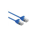 ROLINE UTP DataCenter õhuke sinine patch-kaabel Cat.6A (Class EA), LSOH, 0,5 m