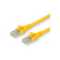 "ROLINE Patchkabel Cat.6A UTP, Component Level, LSOH, gelb, 0,3 m"
