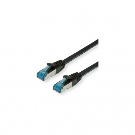 "VALUE Patchkabel Kat.6A Class EA S/FTP PiMF LSOH schwarz 3m"