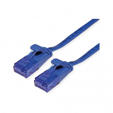 "VALUE Patchkabel Cat.6A (Class EA) UTP, extra-flach, blau, 5 m"