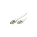 VALUE Kat.6 Class E S/FTP PiMF valge patch-kaabel 10m