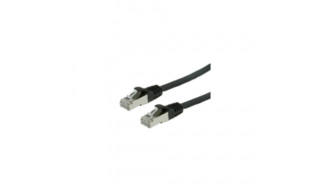 "VALUE Patchkabel Kat.6 Class E S/FTP PiMF LSOH schwarz 7m"