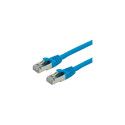 VALUE Kat.6 Class E S/FTP PiMF LSOH sinine patch-kaabel 5m