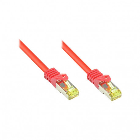 "GoodConnections RJ45 Patchkabel mit Cat. 7 Rohkabel und Rastnasenschutz (), S/FTP, PiMF, halogenfre