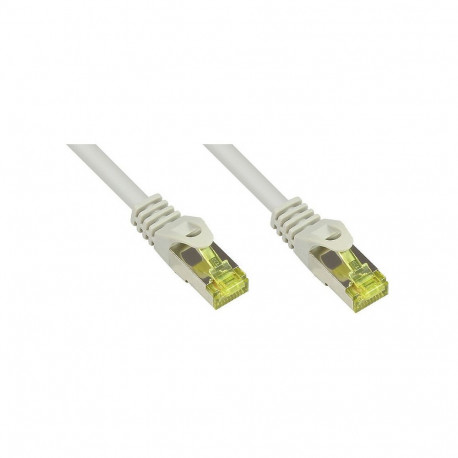 "GoodConnections RJ45 Patchkabel mit Cat. 7 Rohkabel und Rastnasenschutz (), S/FTP, PiMF, halogenfre