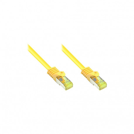 "GoodConnections RJ45 Patchkabel mit Cat. 7 Rohkabel und Rastnasenschutz (), S/FTP, PiMF, halogenfre