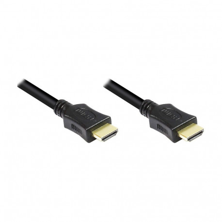 "GoodConnections Anschlusskabel High-Speed-HDMI®-Kabel mit Ethernet, vergoldete Stecker, schwarz, 10