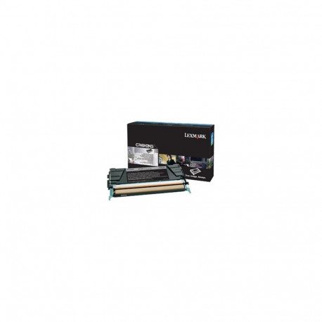 Lexmark C746, C748 must toonerkassett, standardmaht 12 000 lehte