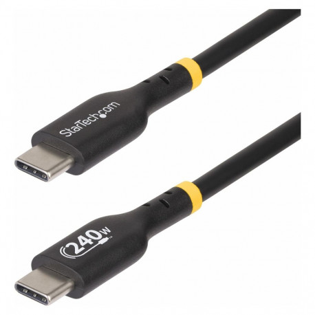"STARTECH.COM 1meter USB-C Ladekabel USB-IF zertifiziert USB C Schnellladekabel 240W PD EPR USB C 2.