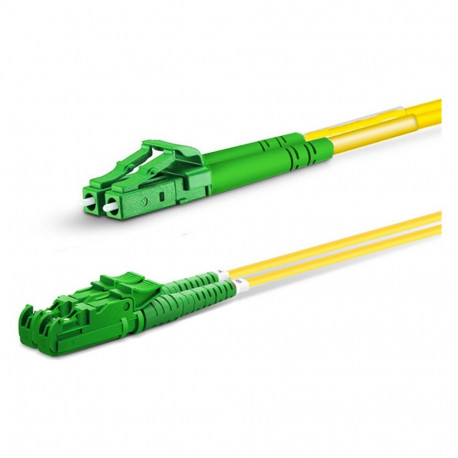"Equip Patchkabel E2000/APC->LC/APC 7.00m SM Duplex OS2 gelb"