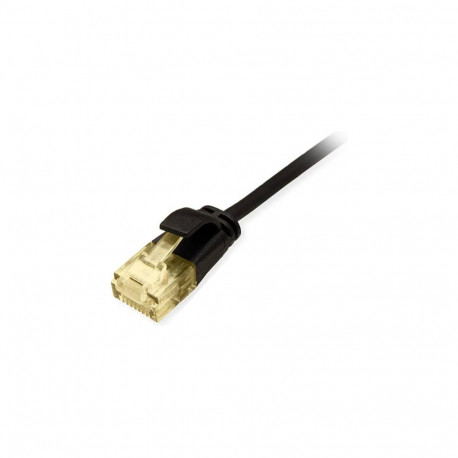 "Equip Patchkabel Cat6A SlimFlex U/UTP 1.00m schw.LSZH 2xRJ45 Polybeutel"