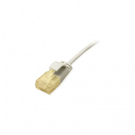 "Equip Patchkabel Cat6A SlimFlex U/UTP 1.00m grau LSZH 2xRJ45 Polybeutel"