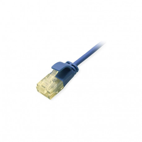 "Equip Patchkabel Cat6A SlimFlex U/UTP 3.00m blau LSZH 2xRJ45 Polybeutel"