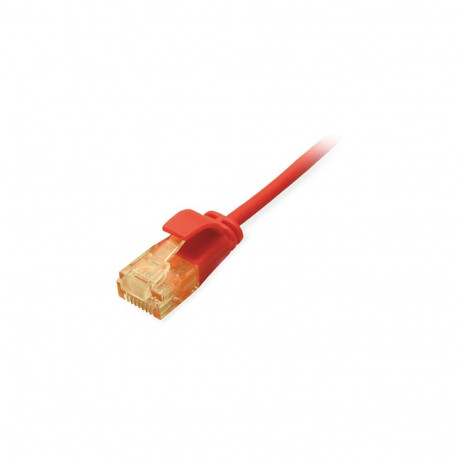 "Equip Patchkabel Cat6A SlimFlex U/UTP 5.00m rot LSZH 2xRJ45 Polybeutel"