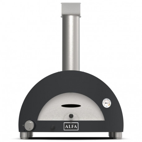 "Alfa Forni Moderno 1 Pizza Gas Schiefer Grau"
