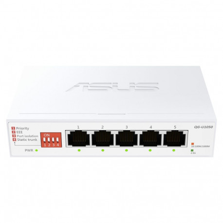 "QG-U1050, 5-Port 2.5G Unmanaged Switch"
