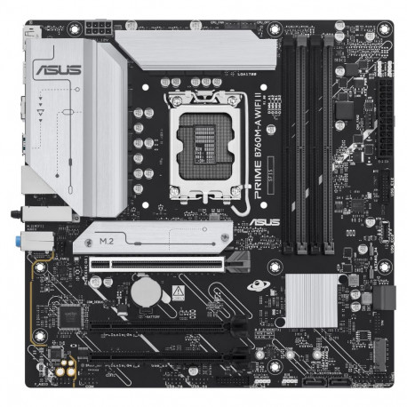 ASUS PRIME B760M-A WiFi II mATX emaplaat sokkel 1700 HDMI/DP