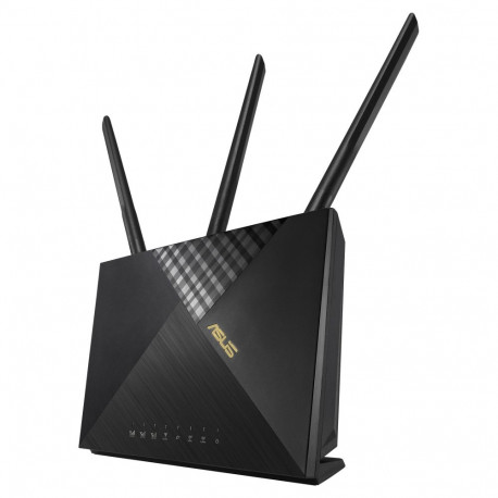 ASUS 4G-AX56 4G LTE WiFi 6 AX1800 kaheribaline modem-ruuter, LTE Cat6 kuni 300 Mbit/s, 5x GbE LAN