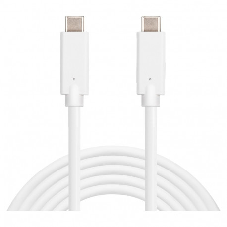 "Sandberg USB-C (ST-ST) 2m Anschlusskabel Weiß"