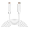 "Sandberg USB-C (ST-ST) 2m Anschlusskabel Weiß"