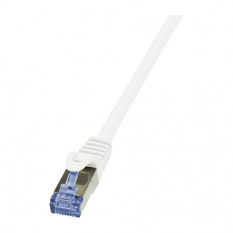 Logilink CAT6A S/FTP AWG26 PIMF võrgukaabel, 10,00m, valge