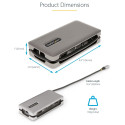 "D StarTech USB-C MULTIPORT ADAPTER"