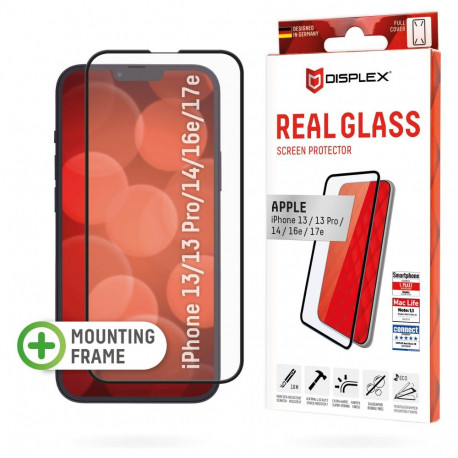 "DISPLEX Full Cover Panzerglas (10H) für Apple iPhone 13/13 Pro/14/16e"