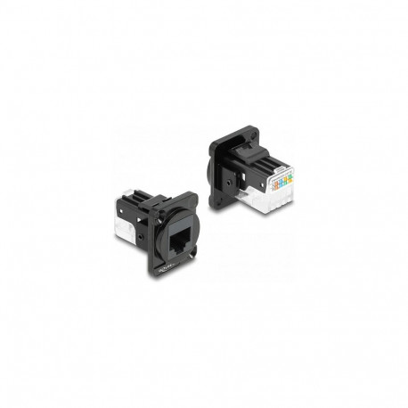D-tüüpi moodul RJ45 Cat.6A pesa LSA pesa