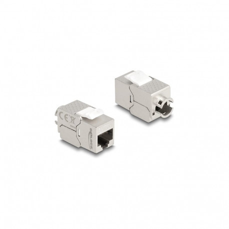 "Keystone Modul RJ45 Buchse zu LSA Cat.6A Slim werkzeugfrei"