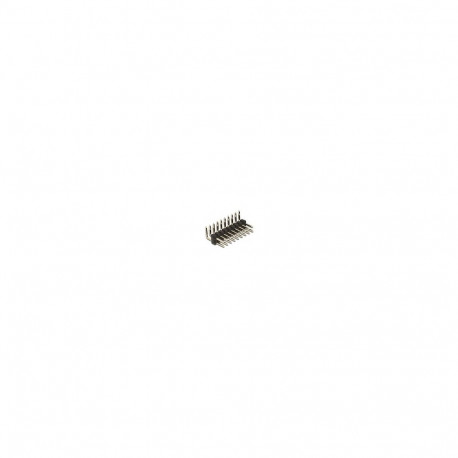 "Stiftleiste 10 Pin, Rastermaß 2,54 mm, 2-reihig, gewinkelt, 5 Stück"
