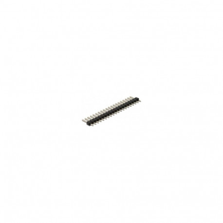 "Stiftleiste 20 Pin, Rastermaß 2,54 mm, 1-reihig, gerade, 5 Stück"