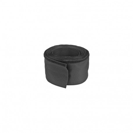 "Gewebeschlauch mit Klettverschluss hitzebeständig 5 m x 30 mm schwarz"