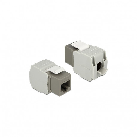 "Keystone Modul RJ45 Buchse > LSA Cat.6 UTP grau"