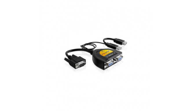 "2 Port VGA Data Splitter 450 MHz"