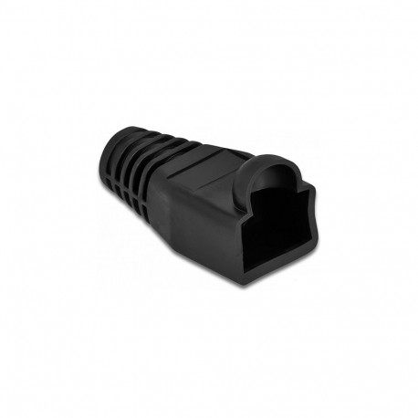 "Knickschutztülle für RJ45 Stecker schwarz 20 Stück"