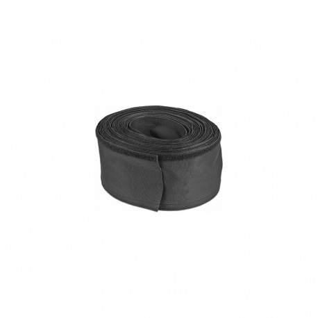 "Gewebeschlauch mit Klettverschluss hitzebeständig 10 m x 30 mm schwarz"