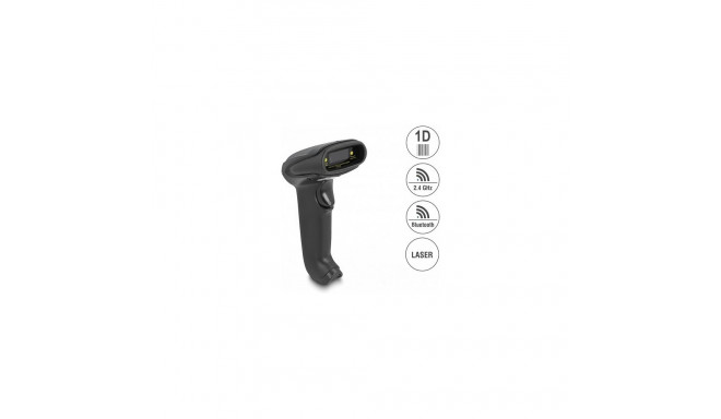 "Delock Barcode Scanner 1D Laser für 2.4 GHz, Bluetooth oder USB"